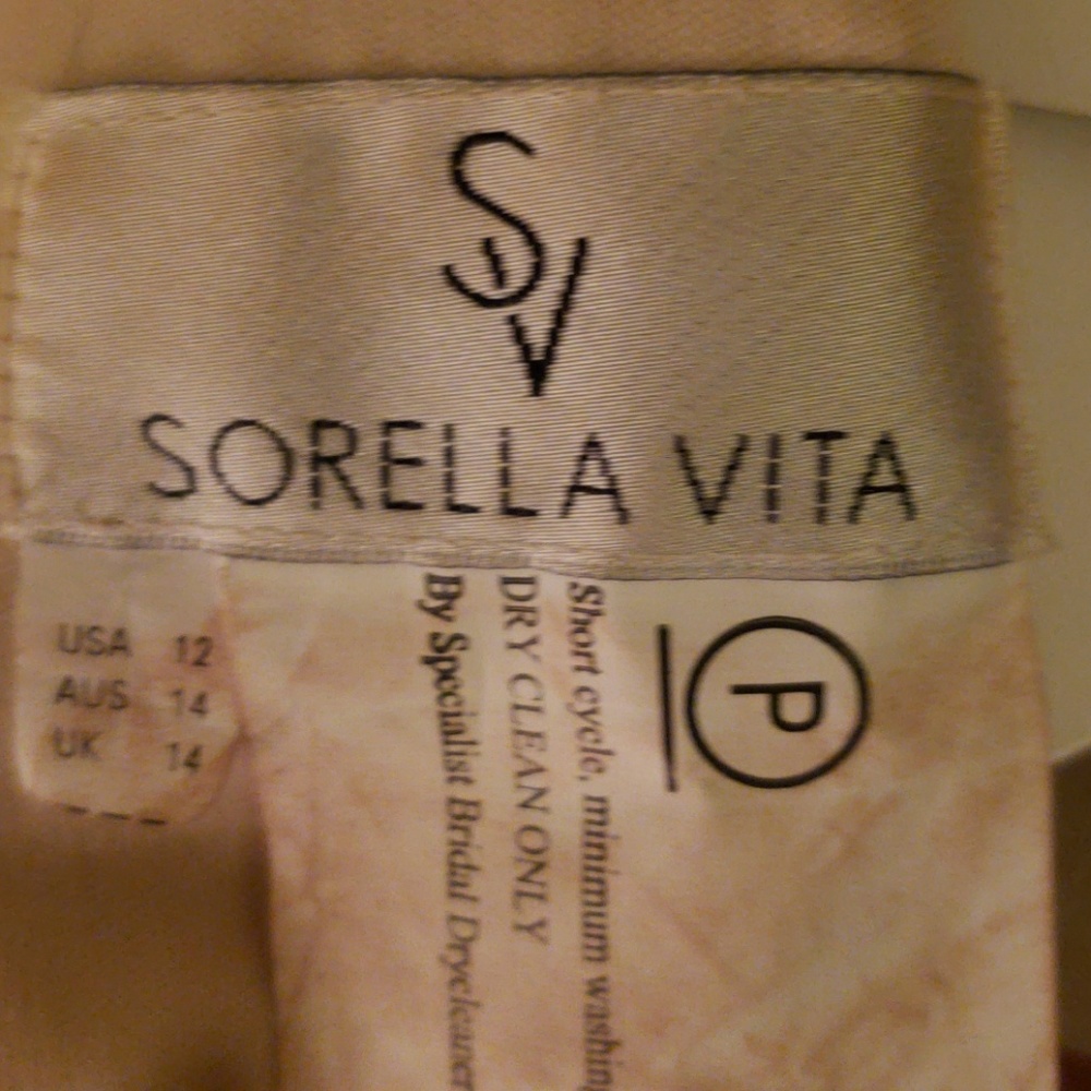 ROSE Gold Sorella Vita Sequins Bridemaid Dress - Picture 4 of 4
